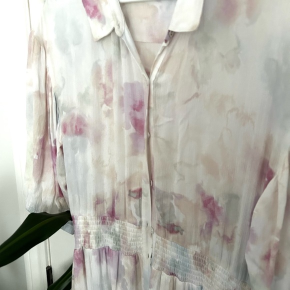 NWT Z Supply Tanya watercolour dress Size Large - Picture 6 of 6